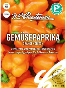 Samen - Gemsepaprika Orange Horizon