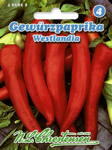 Samen - Gewrzpaprika Westlandia: (Bildbeschreibung ist in Arbeit)