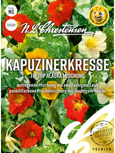 Samen - Kapuzinerkresse Tip Top Alaska Mischung: (Bildbeschreibung ist in Arbeit)