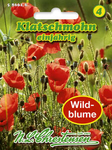 Samen Wildblumen - Klatschmohn