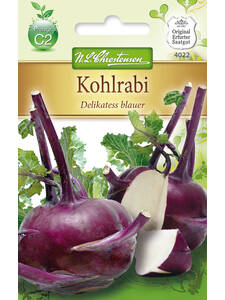 Samen - Kohlrabi Delikatess blauer: (Bildbeschreibung ist in Arbeit)