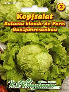Salatsamen - Kopfsalat Batavia blonde de Paris