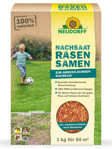 Dekoratives Vorschaubild des Artikels "Neudorff� NachsaatRasenSamen" (Bildbeschreibung ist in Arbeit)