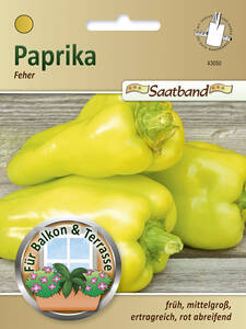 Samen - Paprika Feher: (Bildbeschreibung ist in Arbeit)
