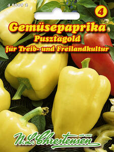 Samen - Paprika Pusztagold: (Bildbeschreibung ist in Arbeit)
