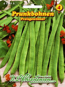 Samen - Prunkbohne Preisgewinner: (Bildbeschreibung ist in Arbeit)