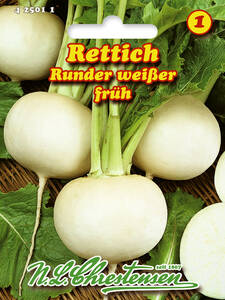 Samen - Rettich Runder Weier: (Bildbeschreibung ist in Arbeit)