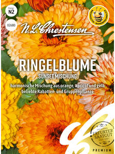 Samen - Ringelblume Sunset Mischung: (Bildbeschreibung ist in Arbeit)
