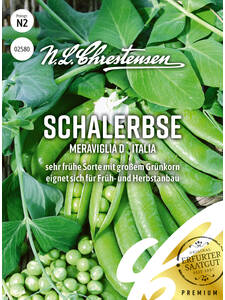 Erbsensamen - Schalerbse Meraviglia d'Italia (Schalerbse Feltham First)