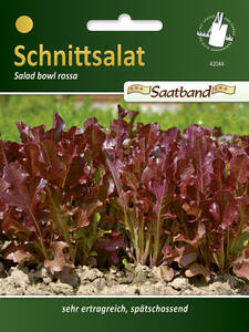 Samen - Schnittsalat Salad bowl rossa: (Bildbeschreibung ist in Arbeit)