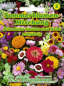 Samen - Sommerblumen-Mischung, Schmcke Garten und Heim : (Bildbeschreibung ist in Arbeit)