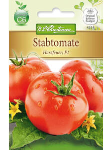 Tomatensamen - Stabtomate Harzfeuer, F1