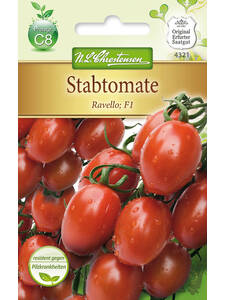 Samen - Stabtomate Ravello, F1: (Bildbeschreibung ist in Arbeit)