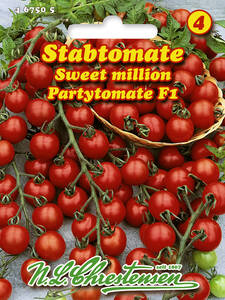 Samen - Stabtomate Sweet Million, F1: (Bildbeschreibung ist in Arbeit)