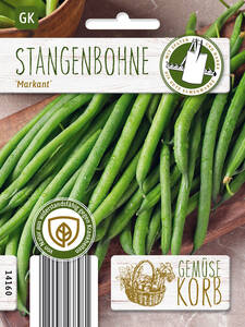 Dekoratives Vorschaubild des Artikels "Stangenbohne Markant" (Bildbeschreibung ist in Arbeit)