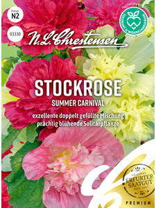 Samen - Stockrose Summer Carnival: (Bildbeschreibung ist in Arbeit)