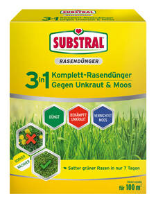 Substral 3in1 Komplettrasendnger: (Bildbeschreibung ist in Arbeit)