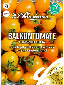 Tomatensamen - Tomate Gourmandise Yellow: (Bildbeschreibung ist in Arbeit)