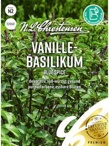 Samen - Vanille-Basilikum Blue Spice