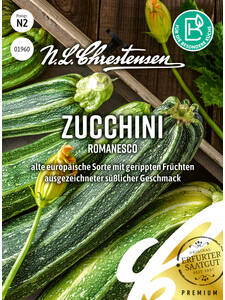 Samen - Zucchini Romanesco: (Bildbeschreibung ist in Arbeit)