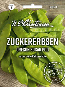 Dekoratives Vorschaubild des Artikels "Zuckererbsen Oregon Sugar Pod" (Bildbeschreibung ist in Arbeit)